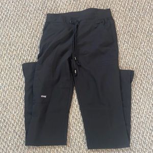Black scrub bottoms XXS tall
